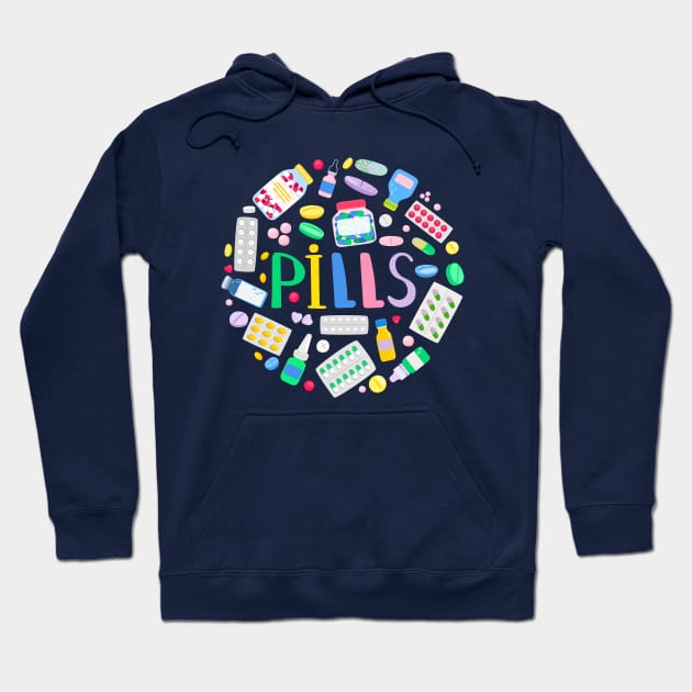 Pills Concept Hoodie by Mako Design 